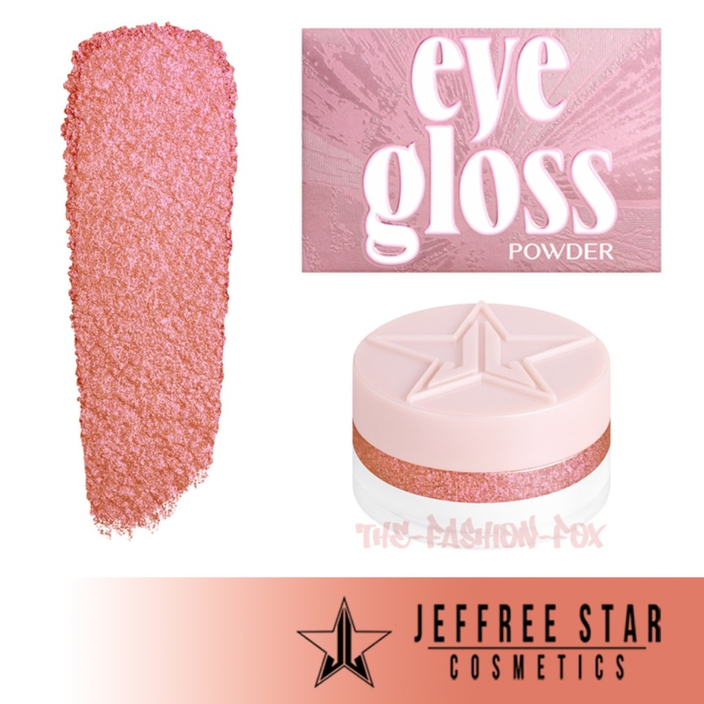 Jeffree Star Cosmetics Eye Gloss Powder FROZEN FIRE Champagne Duochrome Shadow